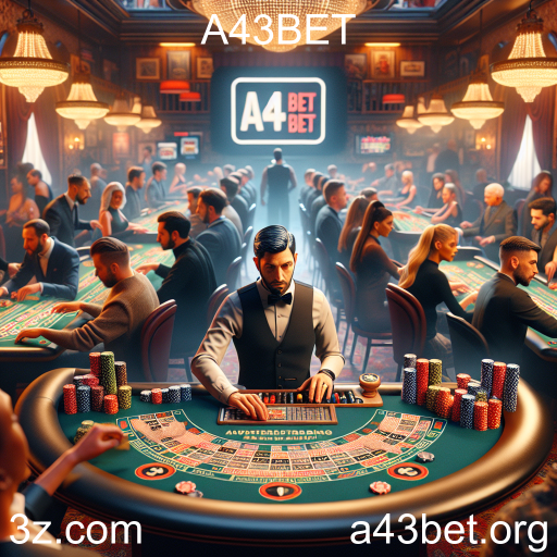 Experiência Imersiva com Jogoo Ao Vivo na A43BET