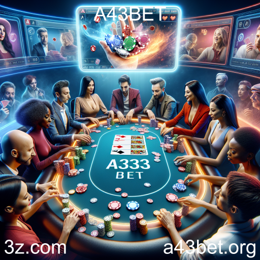 A emoção do Poker Online na A43BET